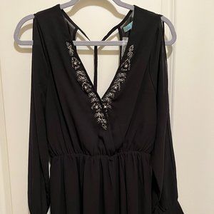 Beautiful open back party dress